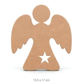 H118 Melek Ham Ahşap Boyanabilir Obje